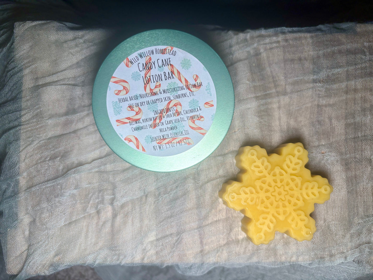 Soothing sunshine lotion bar
