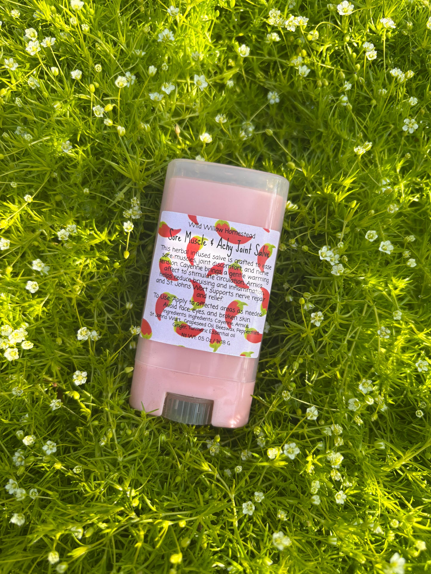 Sore muscle and achy joint salve (cayenne salve)