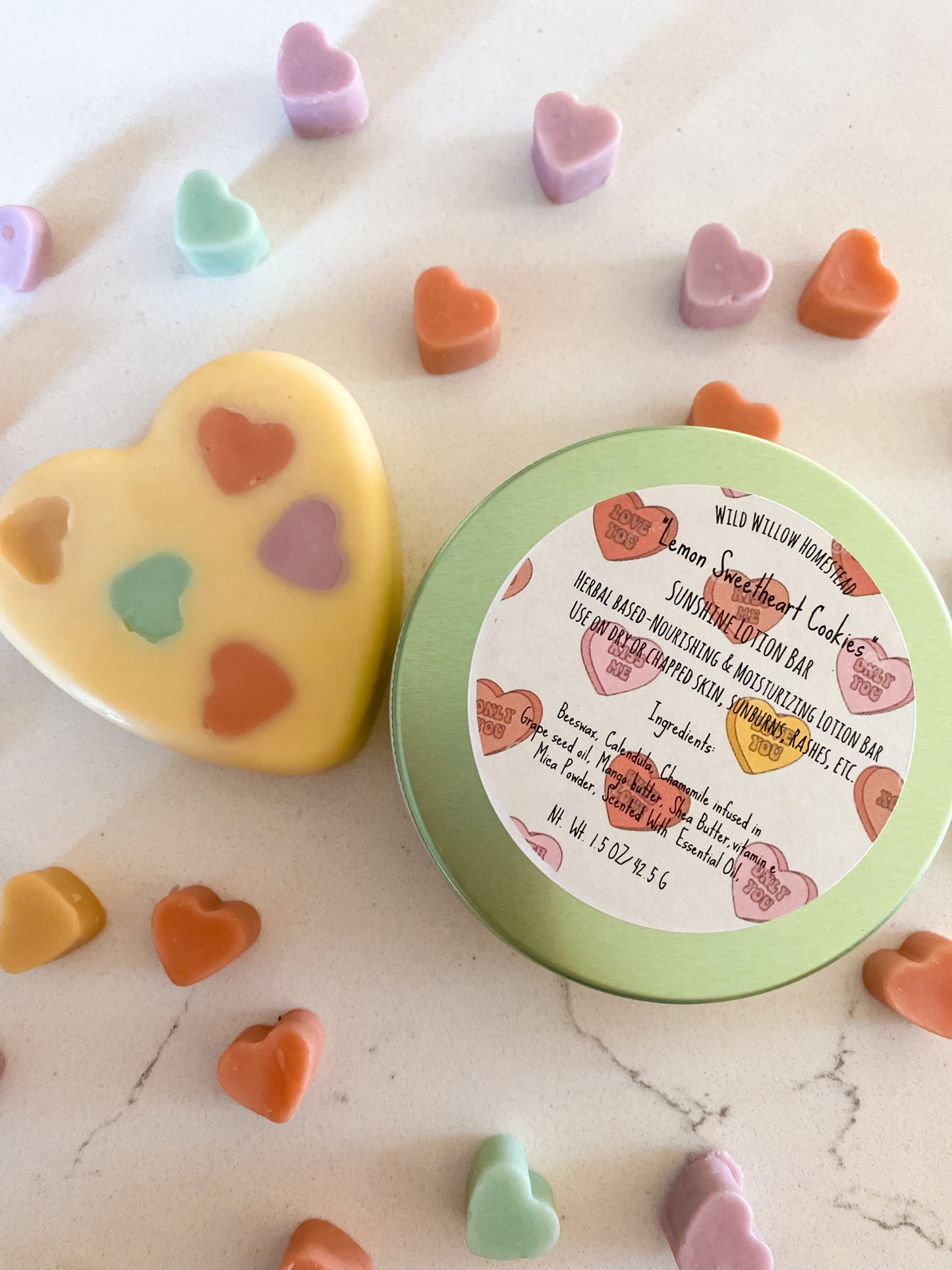 Soothing sunshine lotion bar