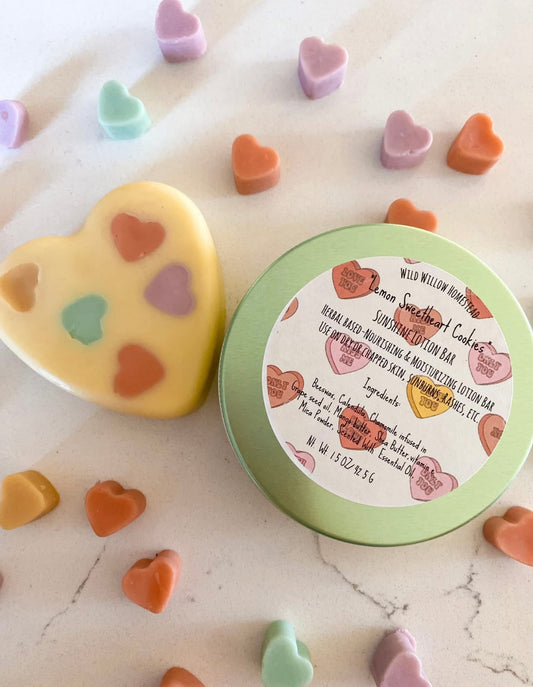 Lemon Sweetheart Cookies